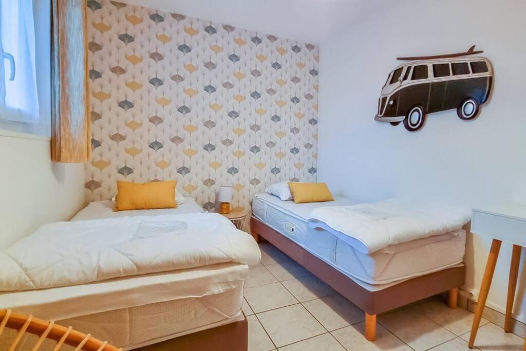 Royan - Villa La Cigale - 7 Chambres / 16 Couchages Buitenkant foto